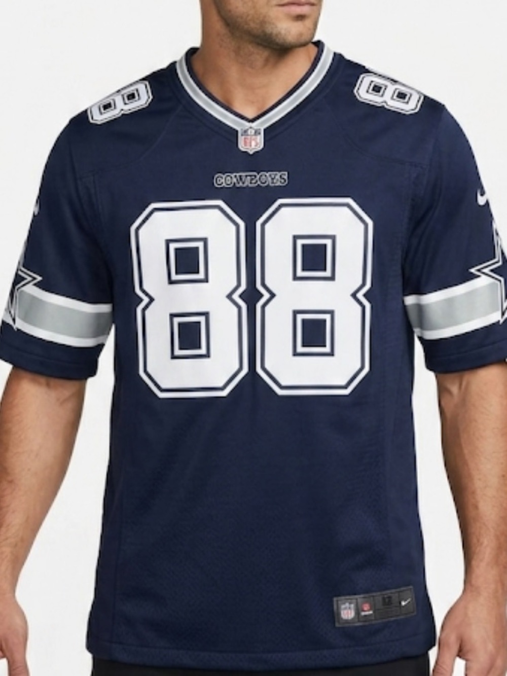 Dallas Cowboys Nike Navy and Gray NFL Jersey
